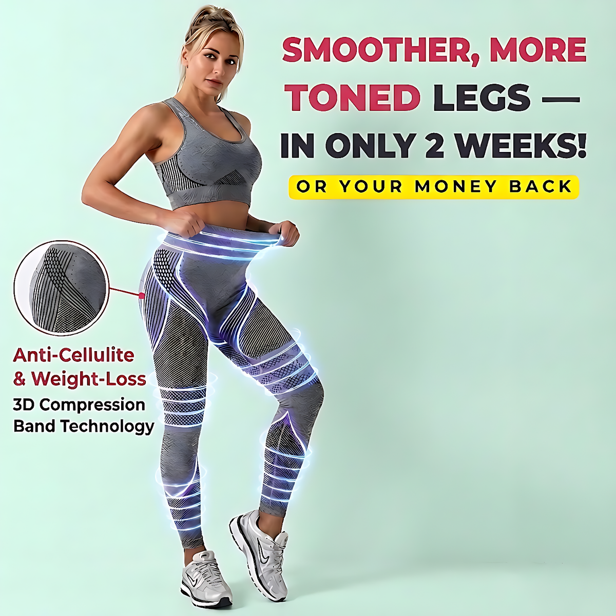 3D Sculpt Compression Leggings